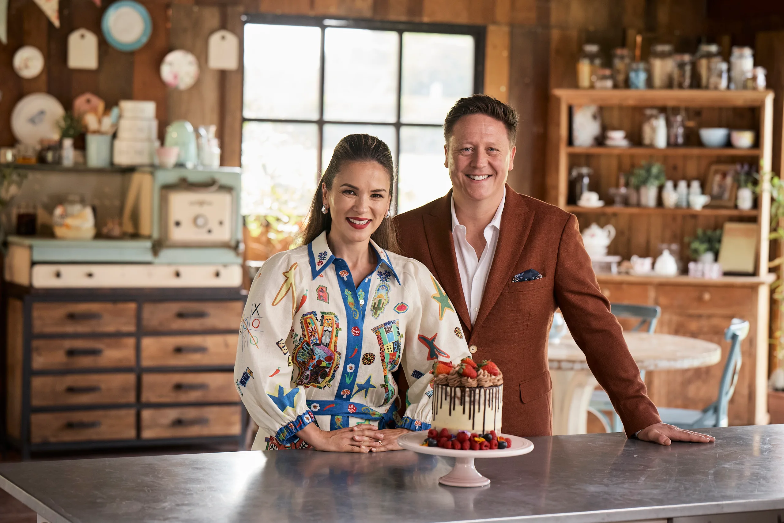 Darren Purchese and Rachel Khoo The Great Australian Bake Off