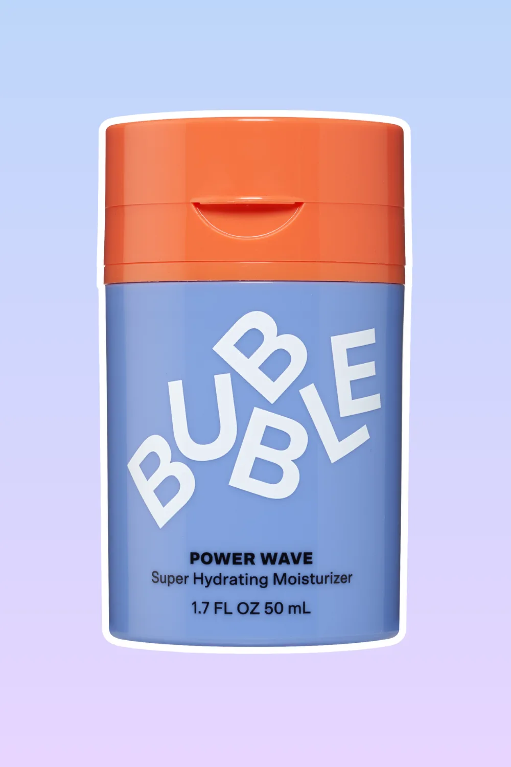 bubble skincare power wave moisturiser