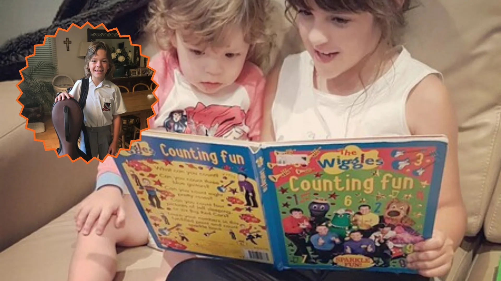 Lauren Newton's family enjoy their routines