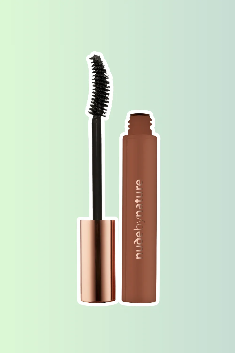 nude by nature lift and curl serum black mascara