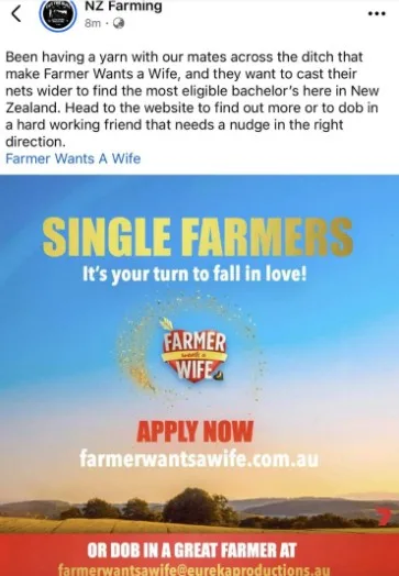 Farmer Wants a Wife how to apply