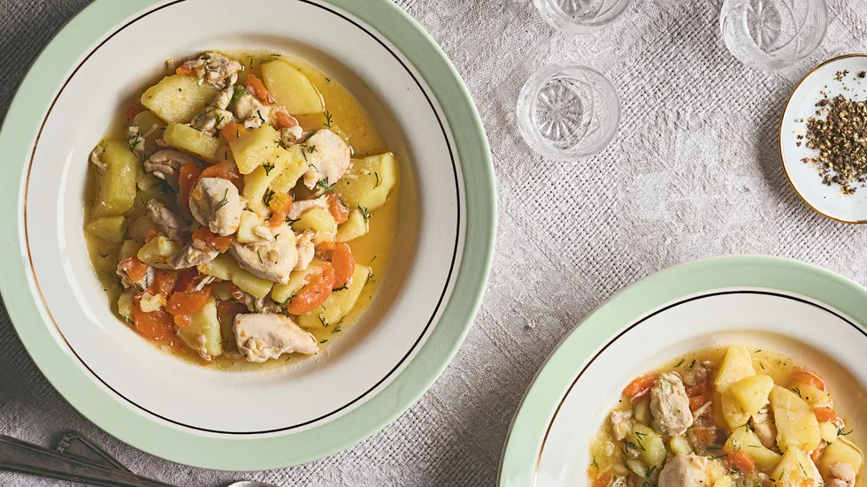 Chicken and Potato Dill Stew