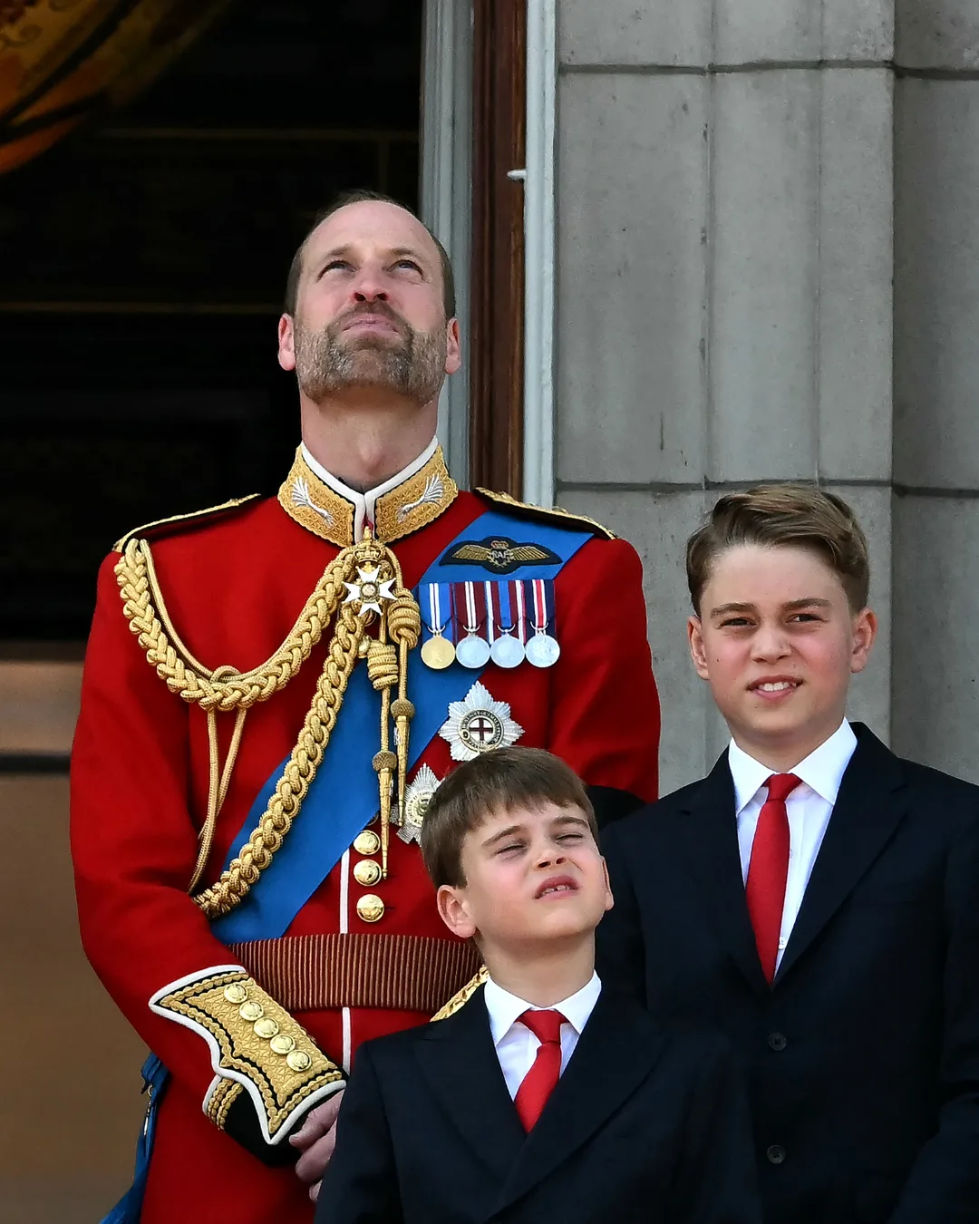 Trooping the Colour 2025 Prince William Prince George Prince Louis