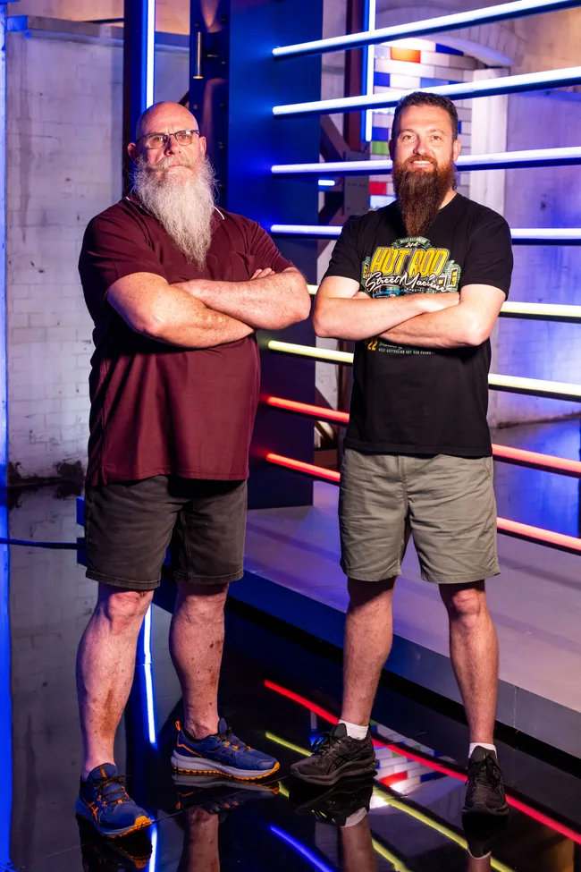 David and G LEGO Masters