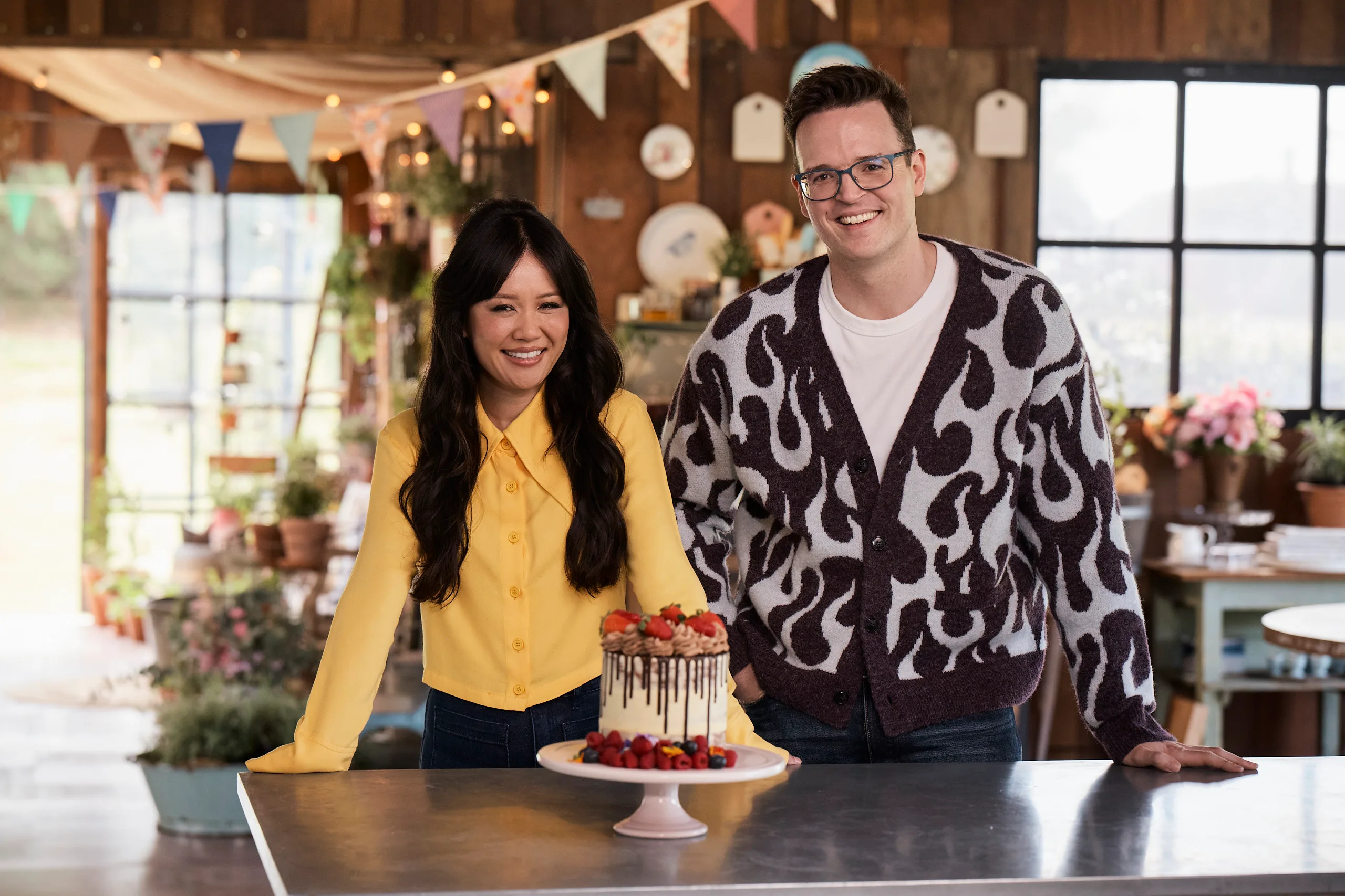 Natalie Tran Tom Walker The Great Australian Bake Off