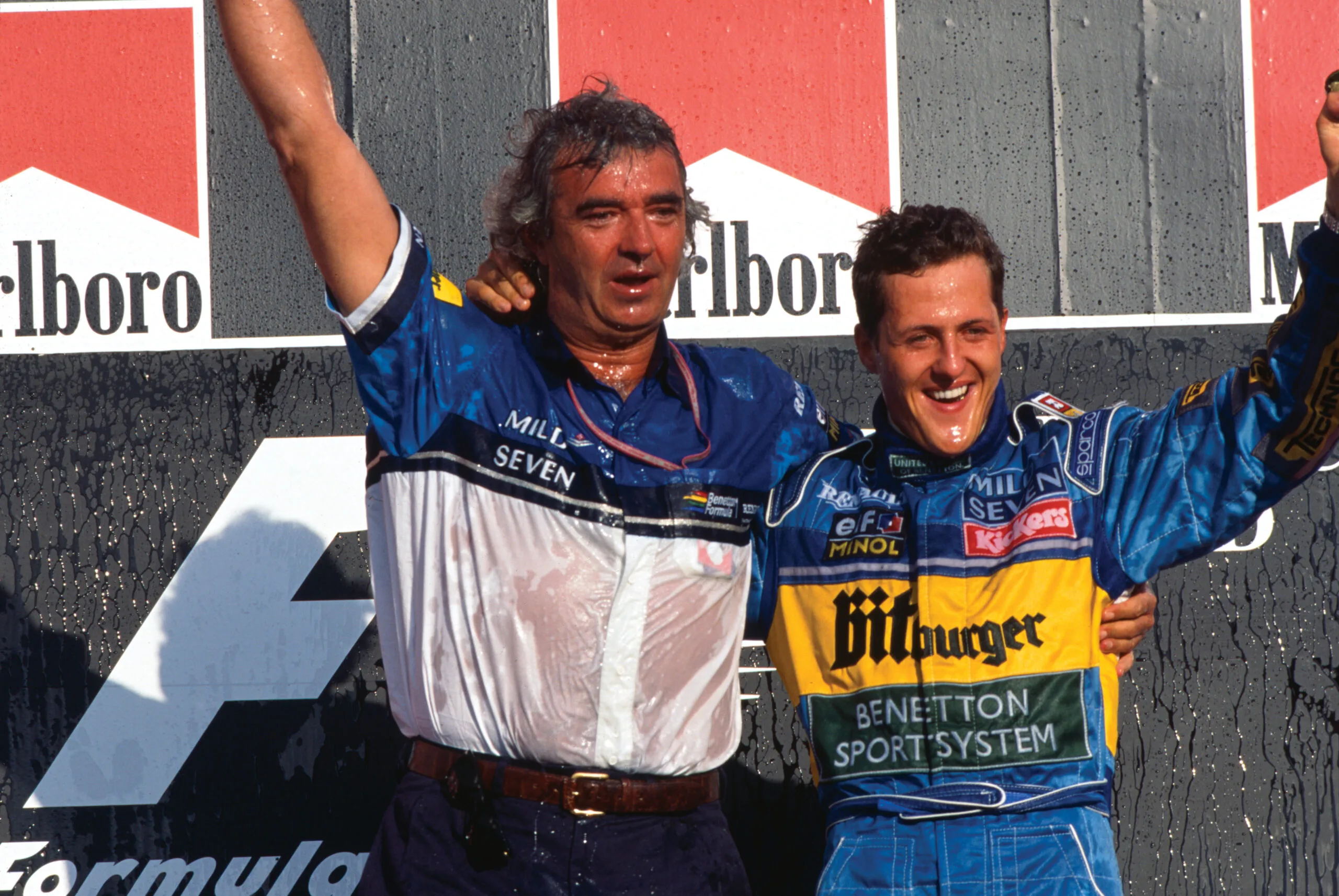 Flavio Briatore michael schumacher
