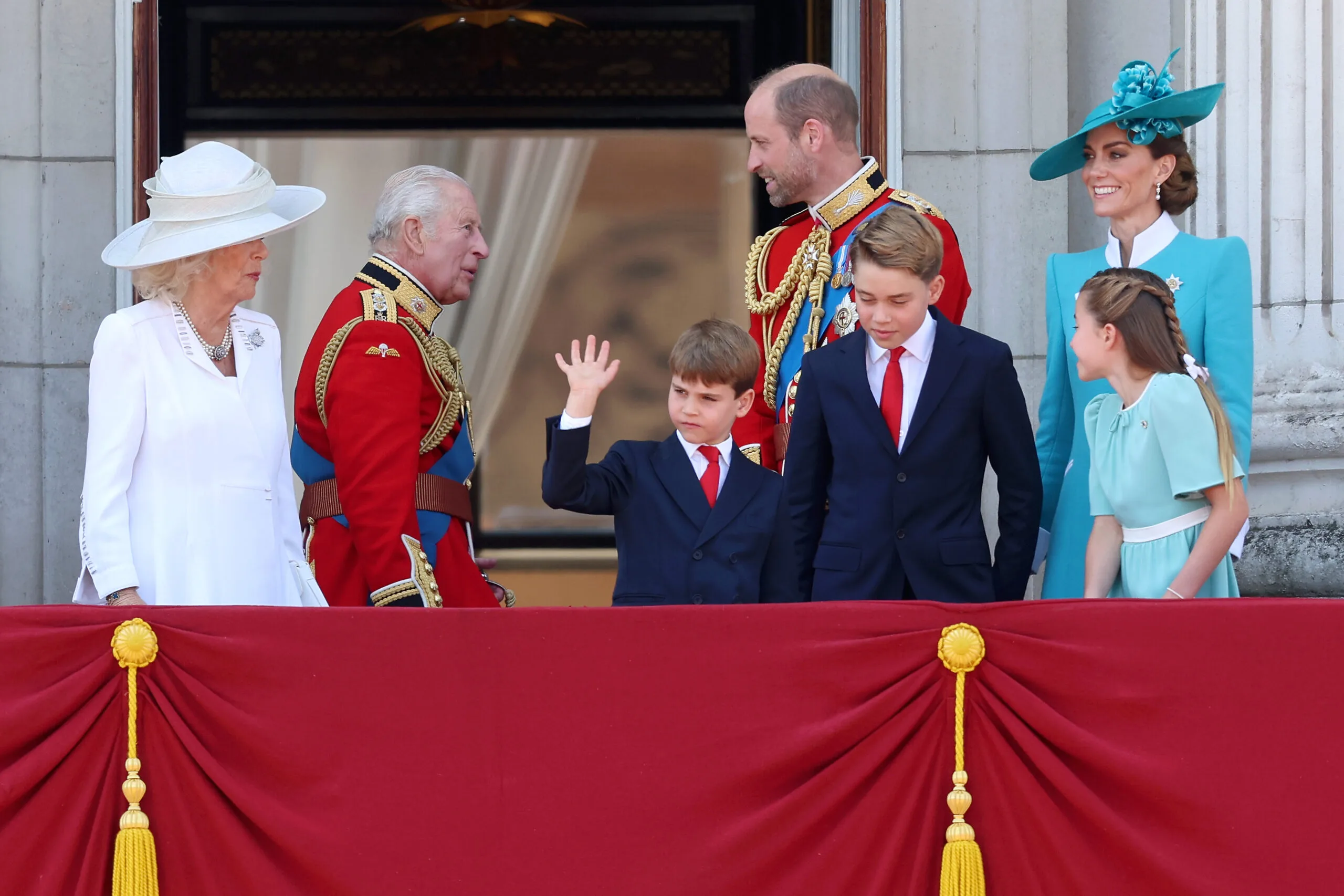 Trooping the Colour 2025 British royal family