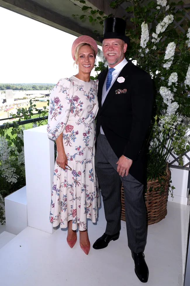 Zara Tindall and Mike Tindall