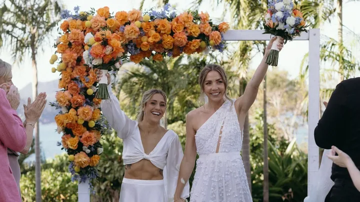 EXCLUSIVE: Inside Matildas star Katrina Gorry’s romantic Hamilton Island wedding!