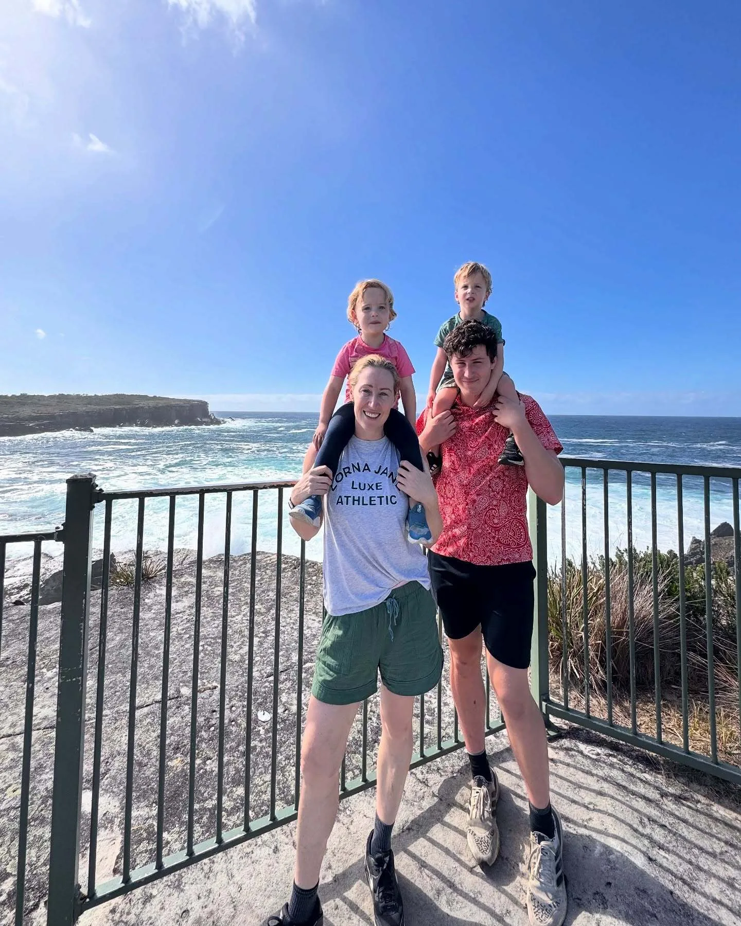 jana pittman with her children