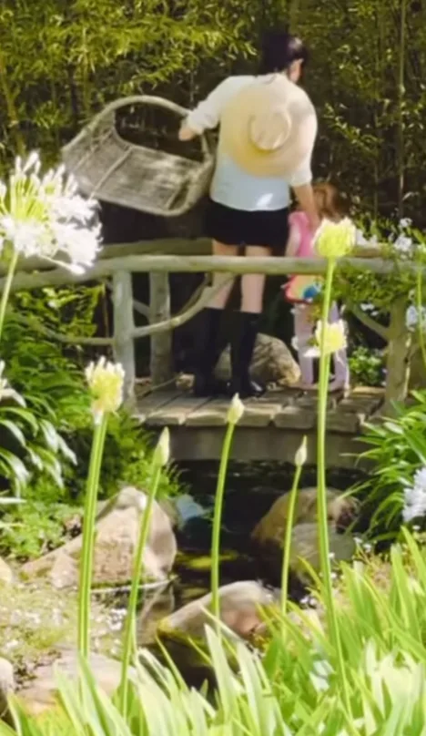 Meghan Markle and her daughter Lilibet