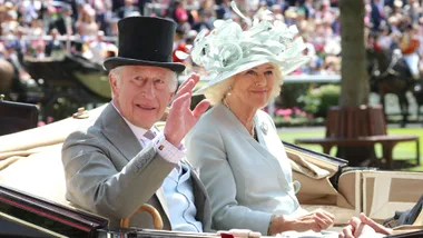king charles queen camilla royal ascot
