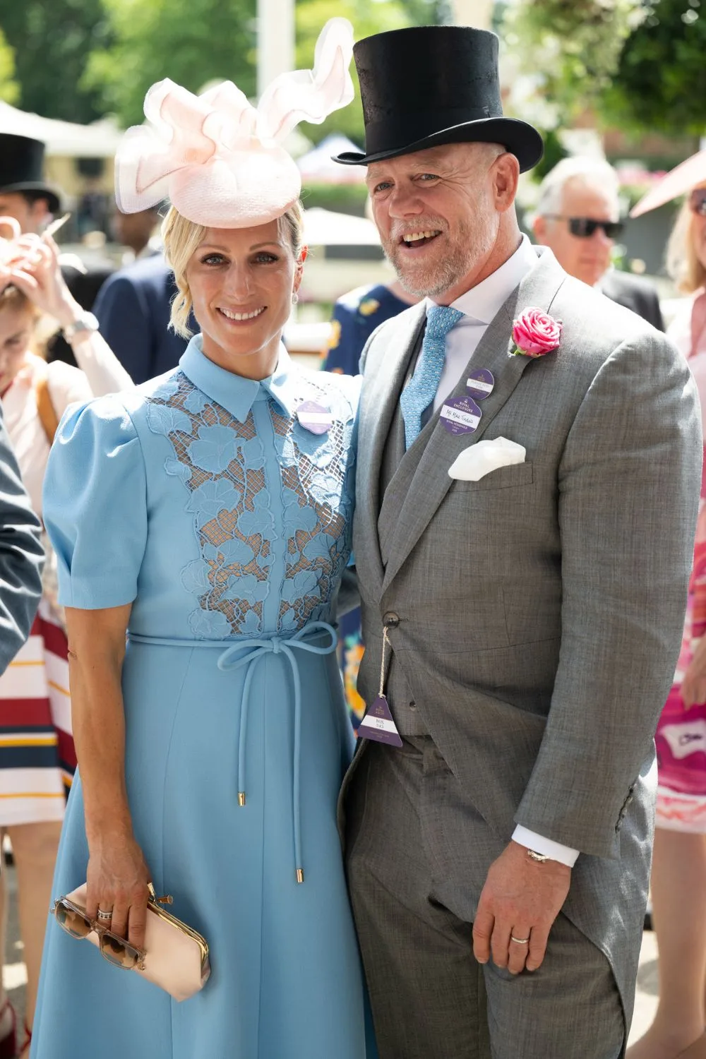 zara tindall mike tindall rebecca vallance