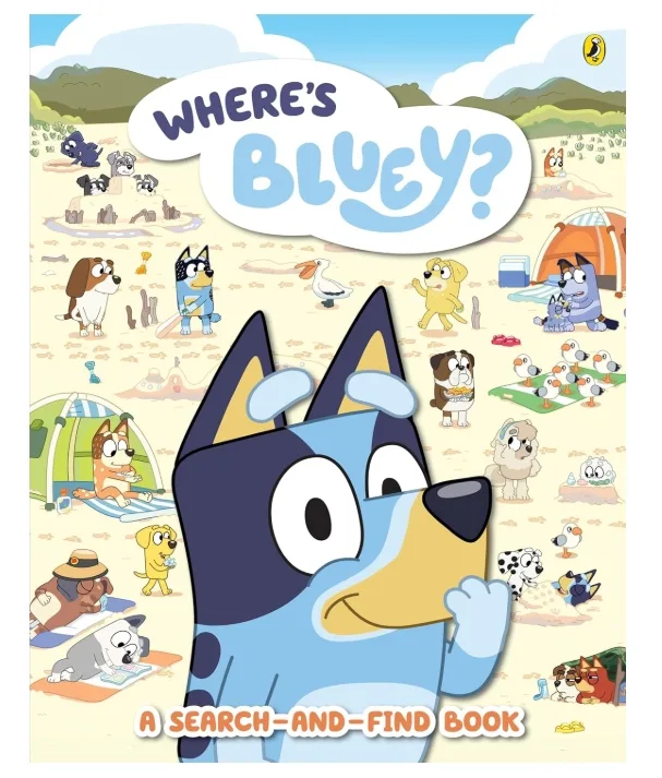 Where's Bluey? search-and-find book