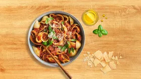 Slow cooked bolognese
