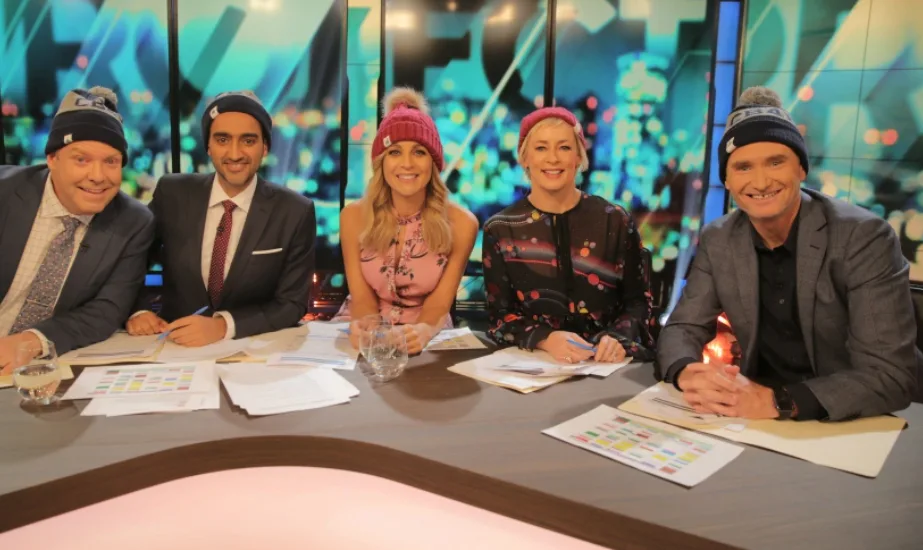 Peter Helliar Waleed Aly Carrie Bickmore Amanda Keller Dave Hughes The Project