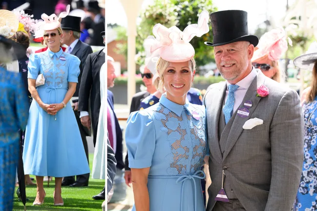 Zara Tindall and Mike Tindall