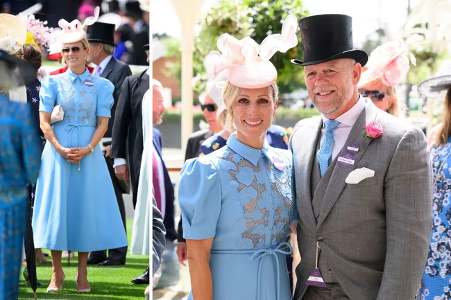 Zara Tindall and Mike Tindall