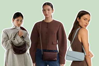 models showcasing australian handbags