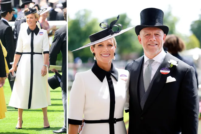 Zara Tindall and Mike Tindall