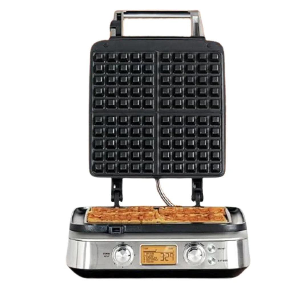 Breville the Smart Waffle Maker, Silver