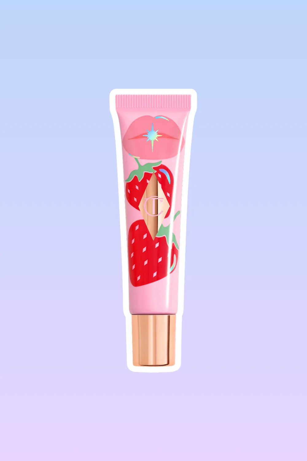 Charlotte Tilbury Unreal Lips Healthy Glow Nectar Oil in Juicylicious Strawberry Vanilla