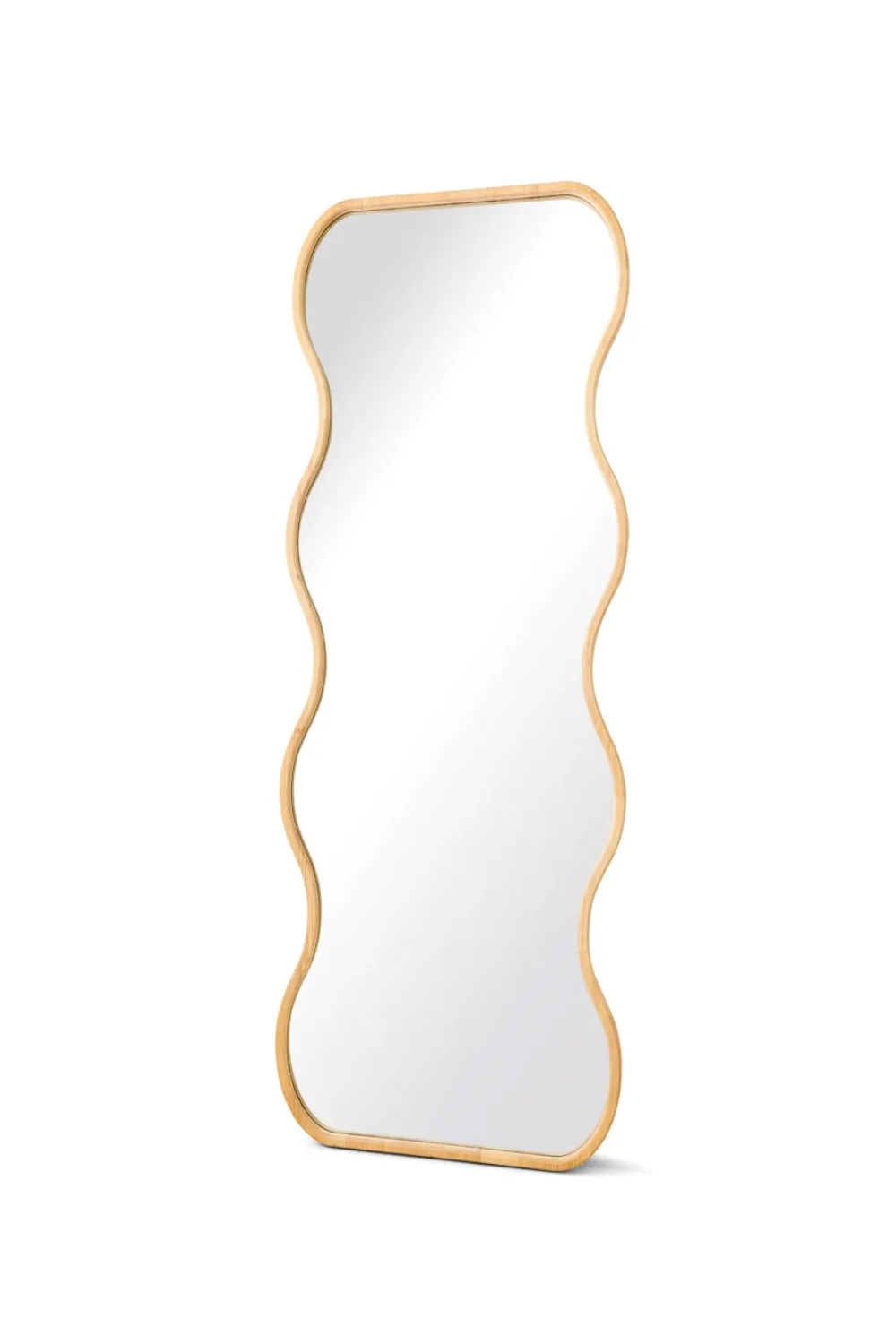 kmart wave oak look floor mirror