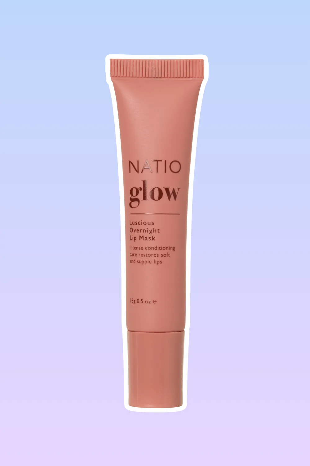 natio glow luscious overnight lip mask