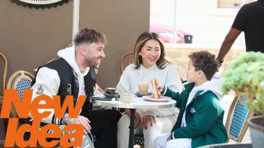 EXCLUSIVE: Billy and Awhina spotted on a breakfast date with her son