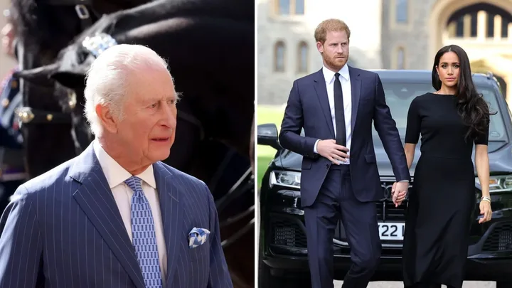 King Charles Harry Meghan