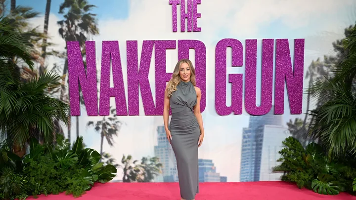 Jamie MAFS The Naked Gun premiere London