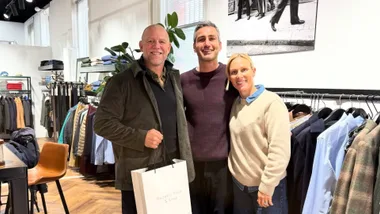 Mike Tindall Zara Tindall shopping in Melbourne