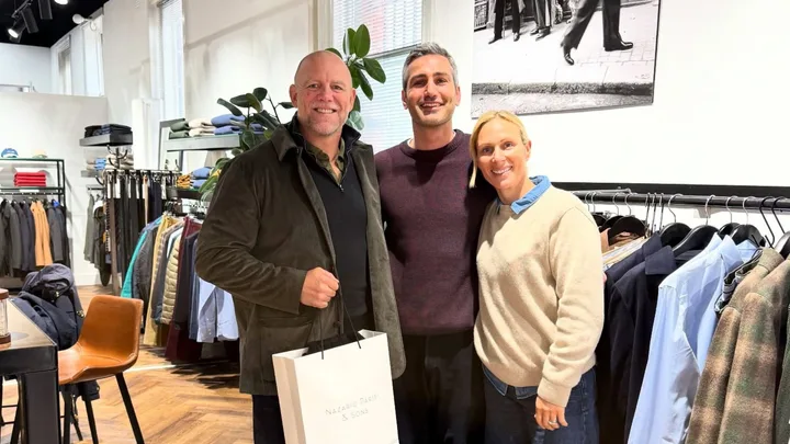 Mike Tindall Zara Tindall shopping in Melbourne