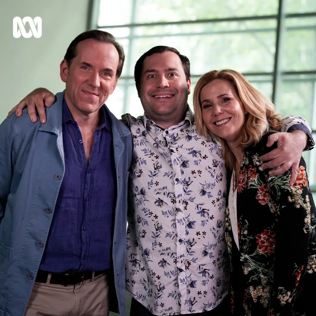 Michael Theo stars in Austin alongside Ben Miller and Sally Phillips. 