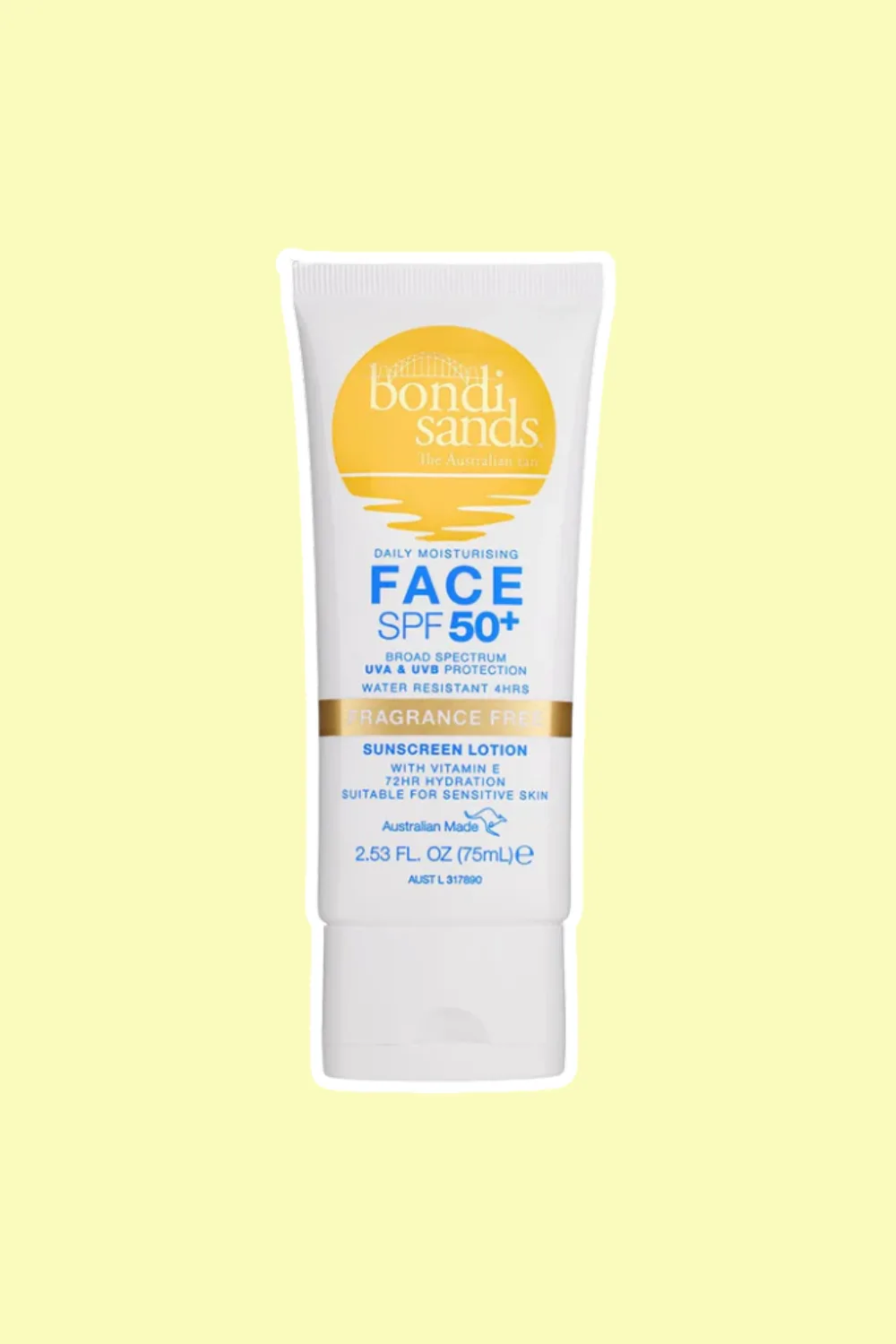 Bondi Sands Fragrance Free Face Lotion SPF 50+