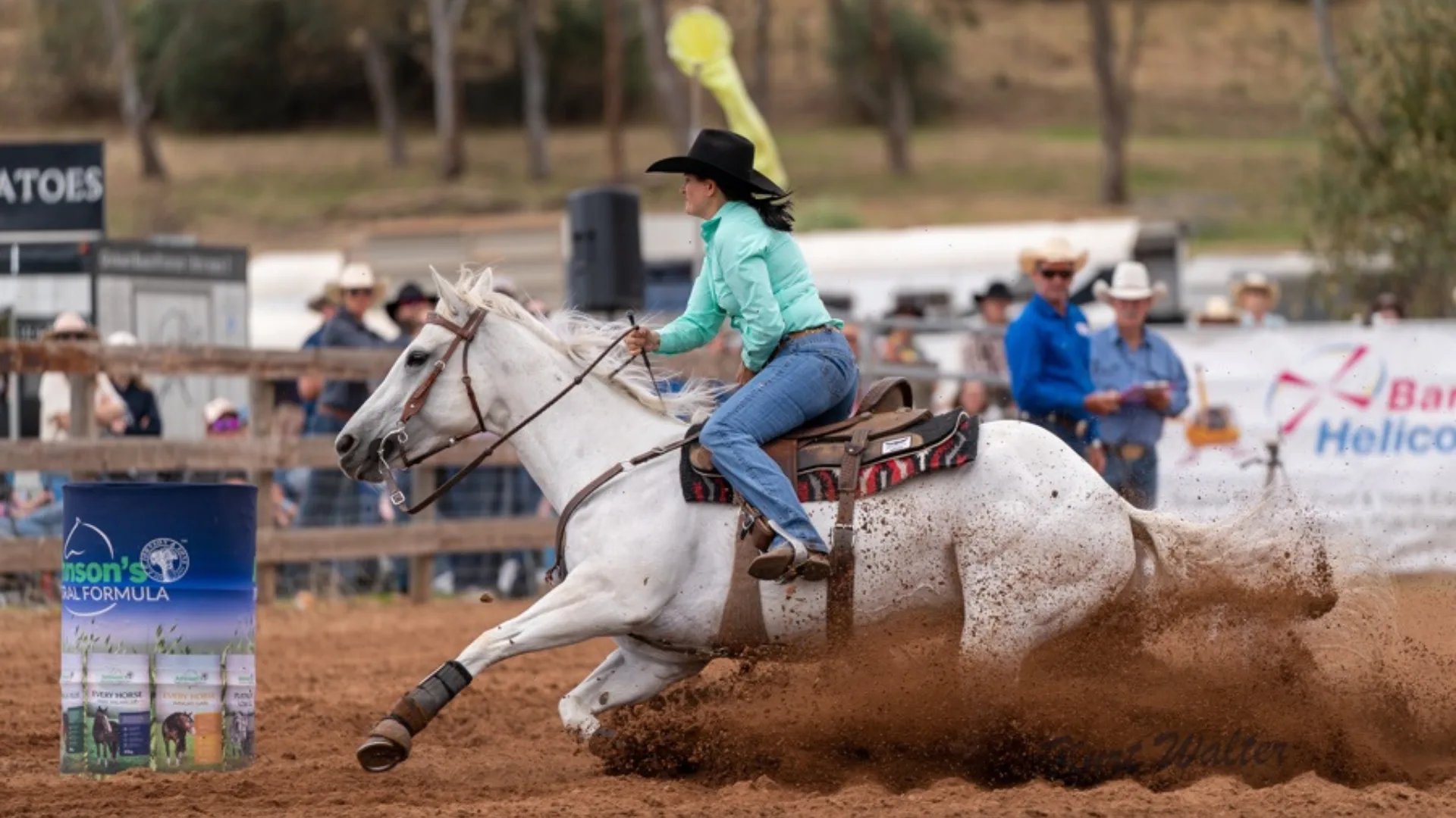 Horse rider at Barossa Rodeo