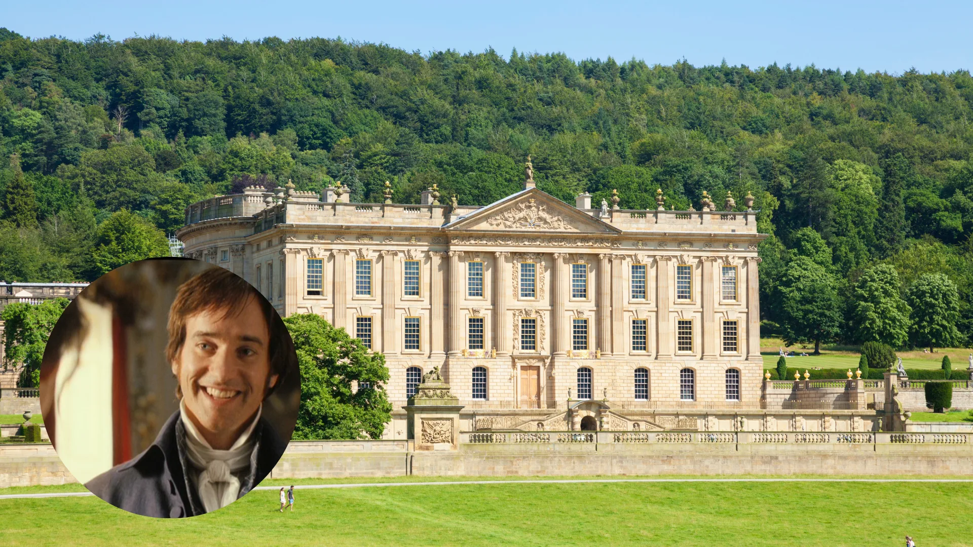 Chatsworth House in Derbyshire