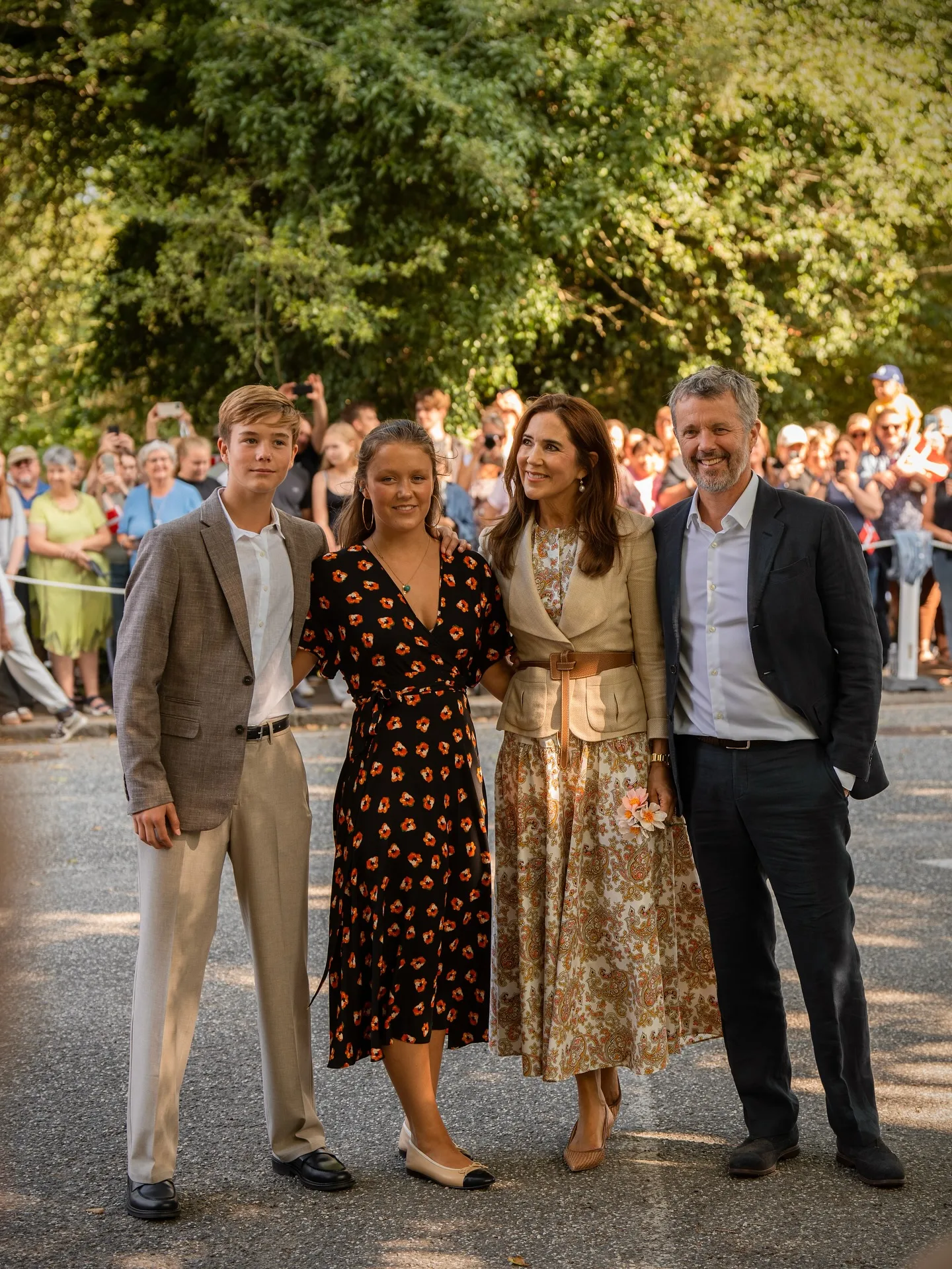 Queen Mary and King Fredrik family