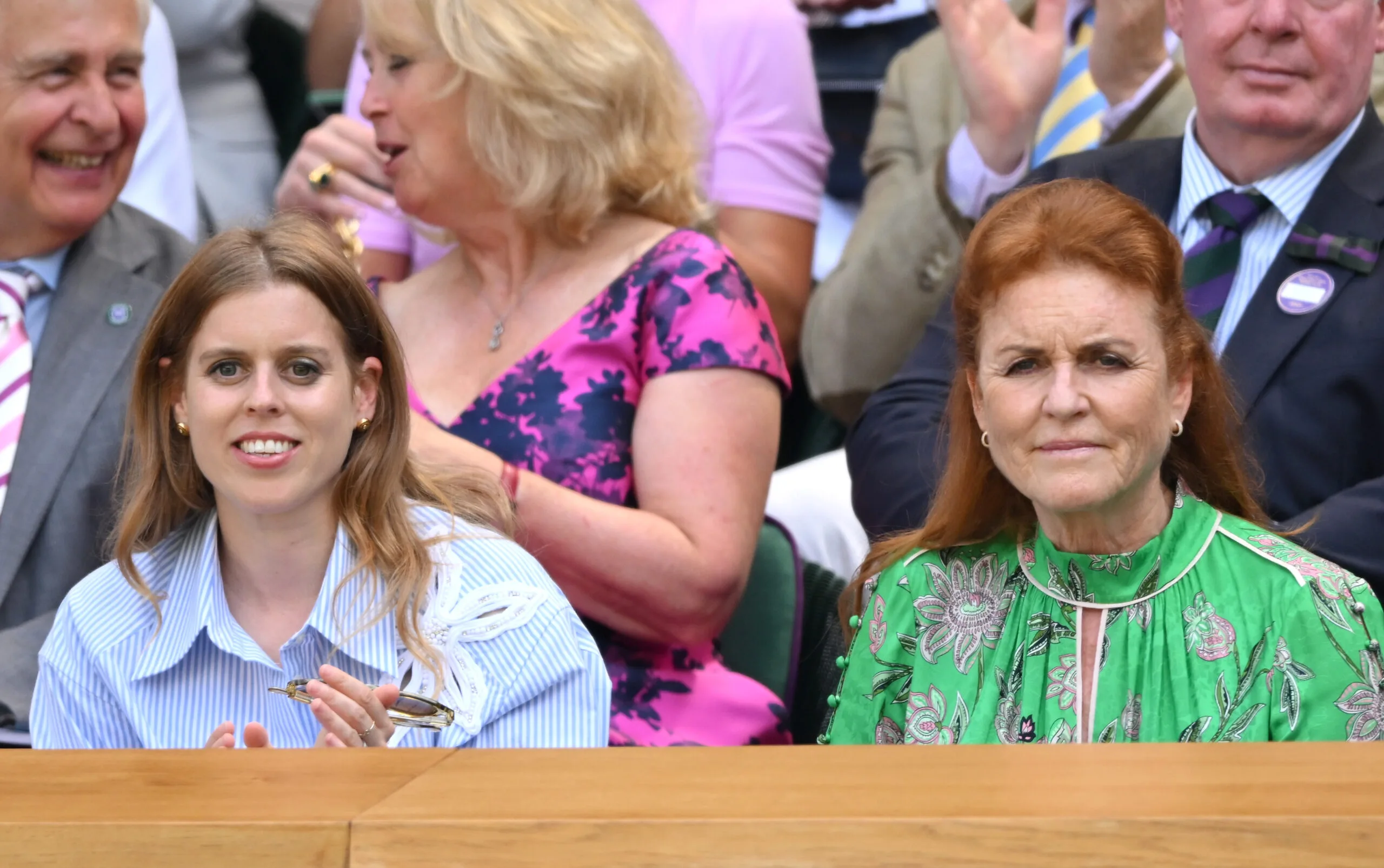 Sarah Ferguson Princess Beatrice Wimbledon 2025