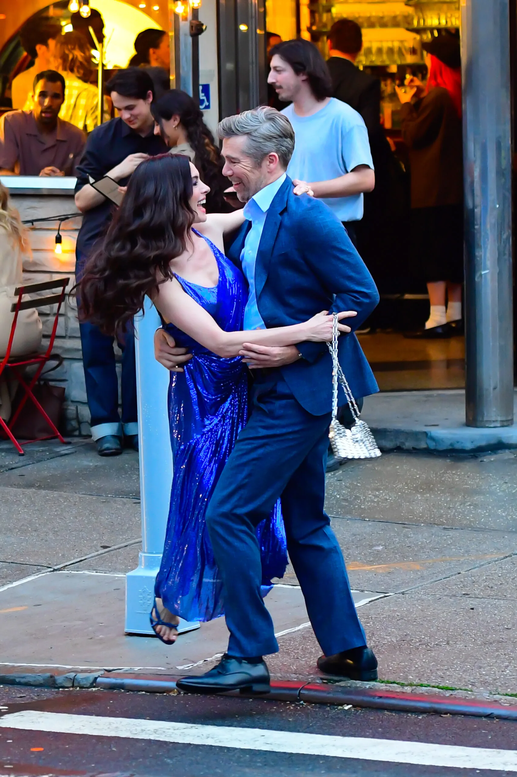 Anne Hathaway Patrick Brammall Devil Wears Prada 2 