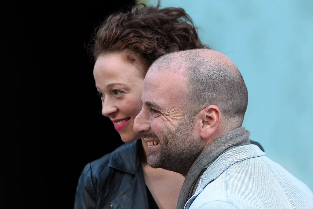 George Calombaris and Natalie Tricarico