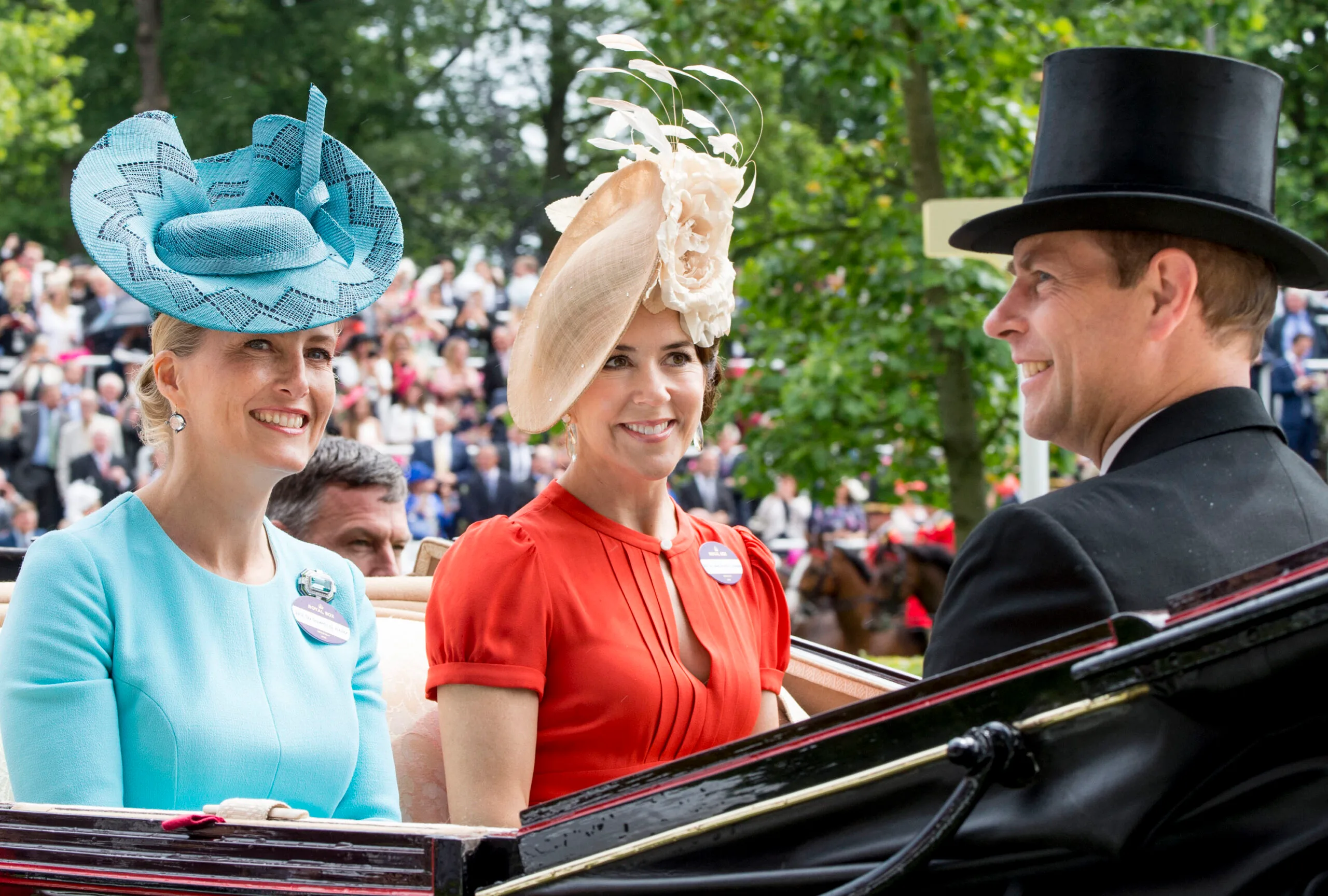 Queen Mary (Princess Mary) Duchess Sophie (Countess of Essex)