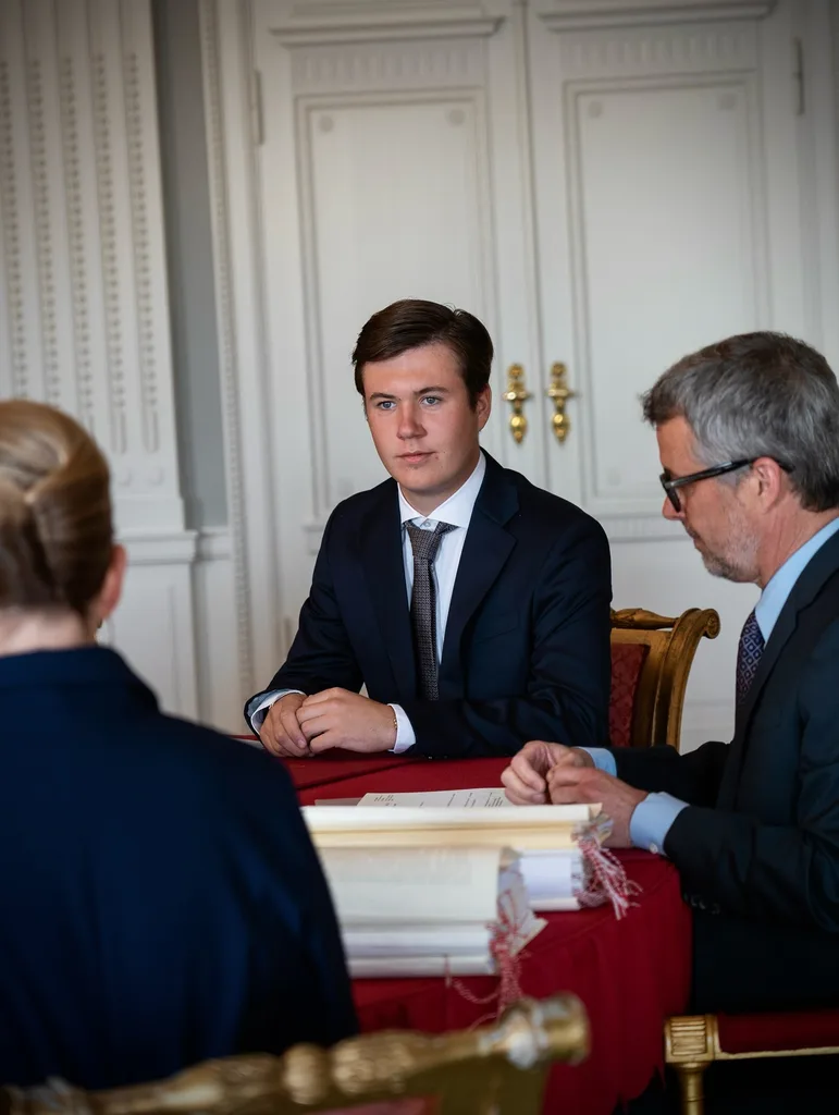 Crown Prince Christian Denmark King Frederik
