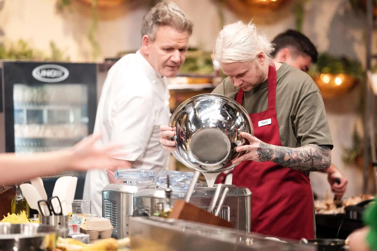 Gordon Ramsay, Pete Campbell MasterChef cancer free 