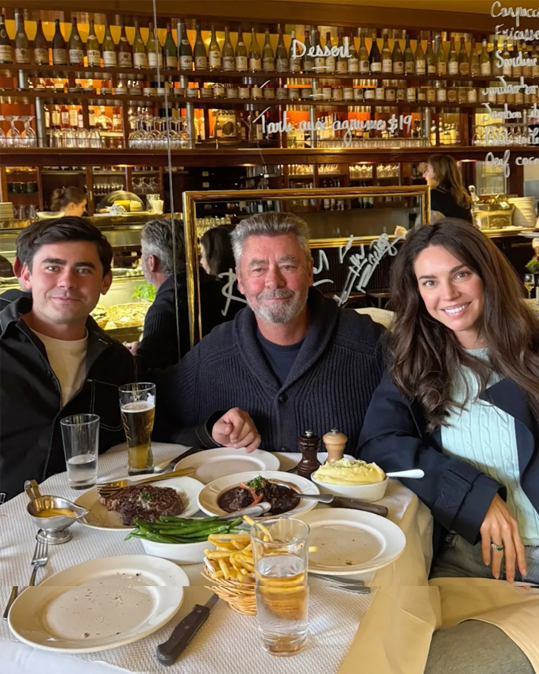 Sarah Todd Declan Cleary with Declan's dad