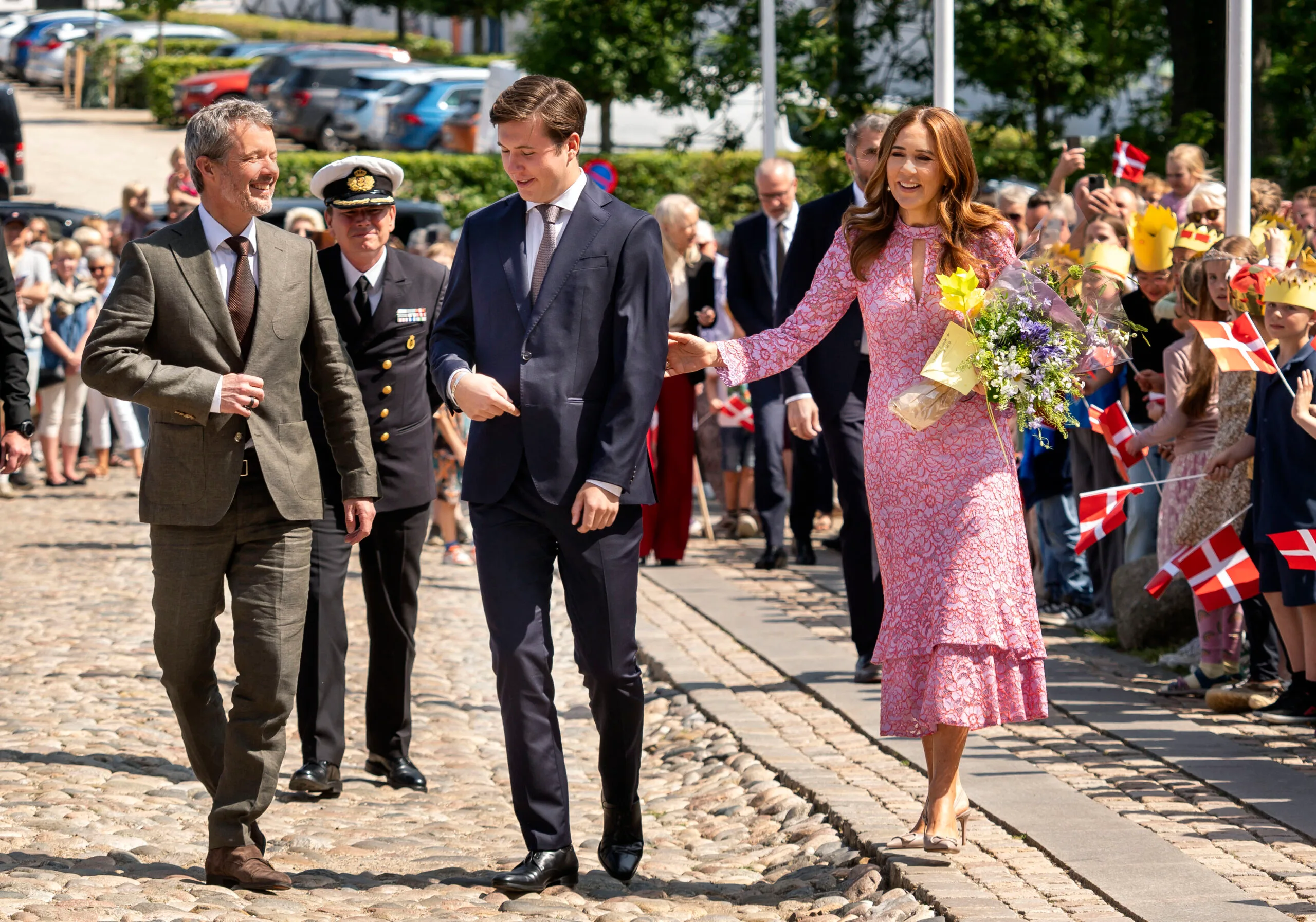 Crown Prince Christian King Frederik Queen Mary Denmark