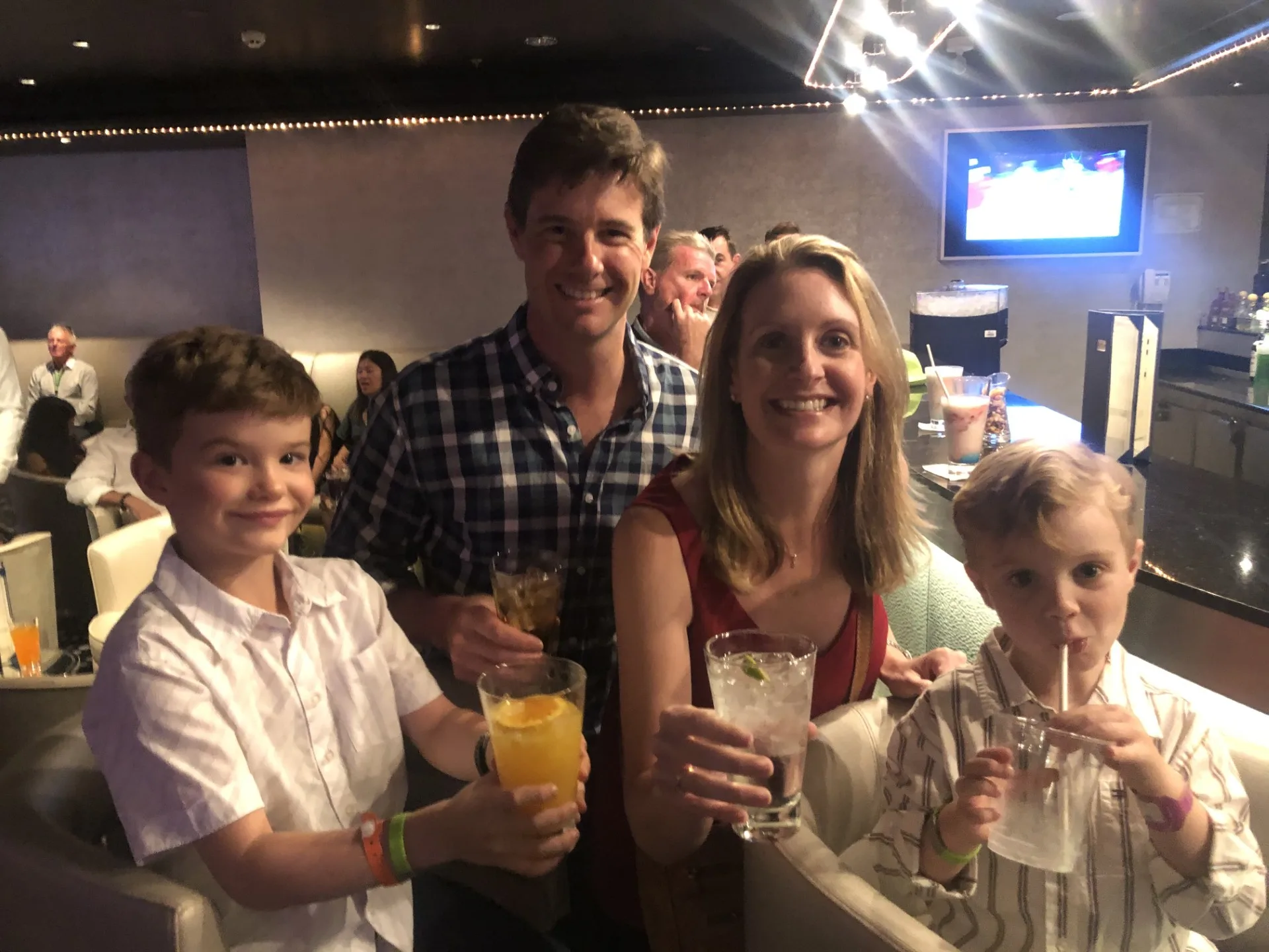 Nina and family