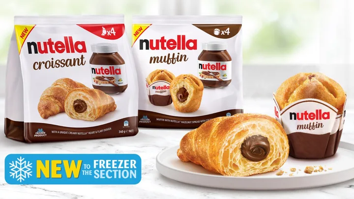 Nutella frozen bakery