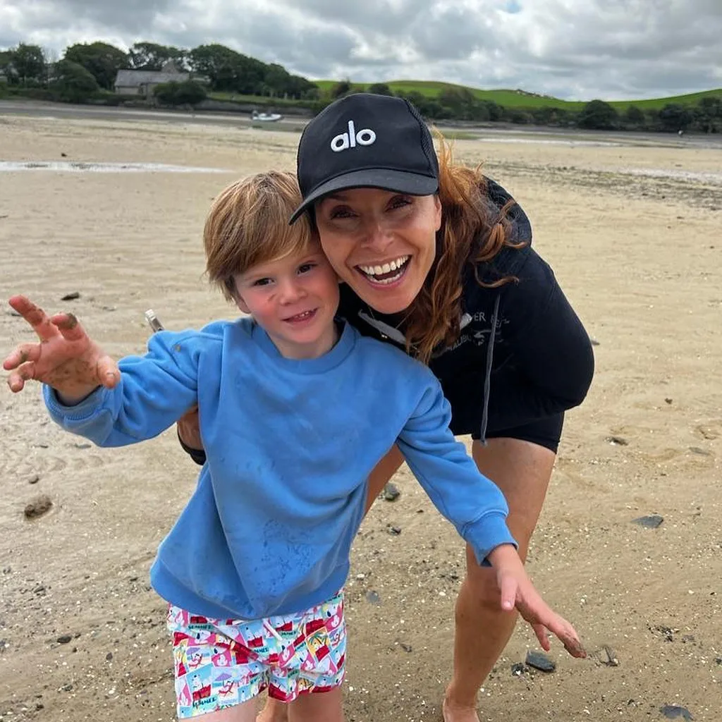 Oscar Ramsay with Gordon Ramsay wife Tana