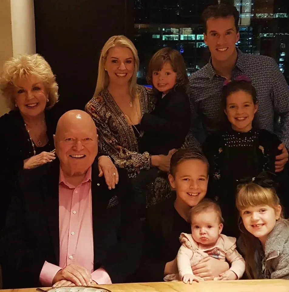 Lauren Newton family with Bert and Patty Newton